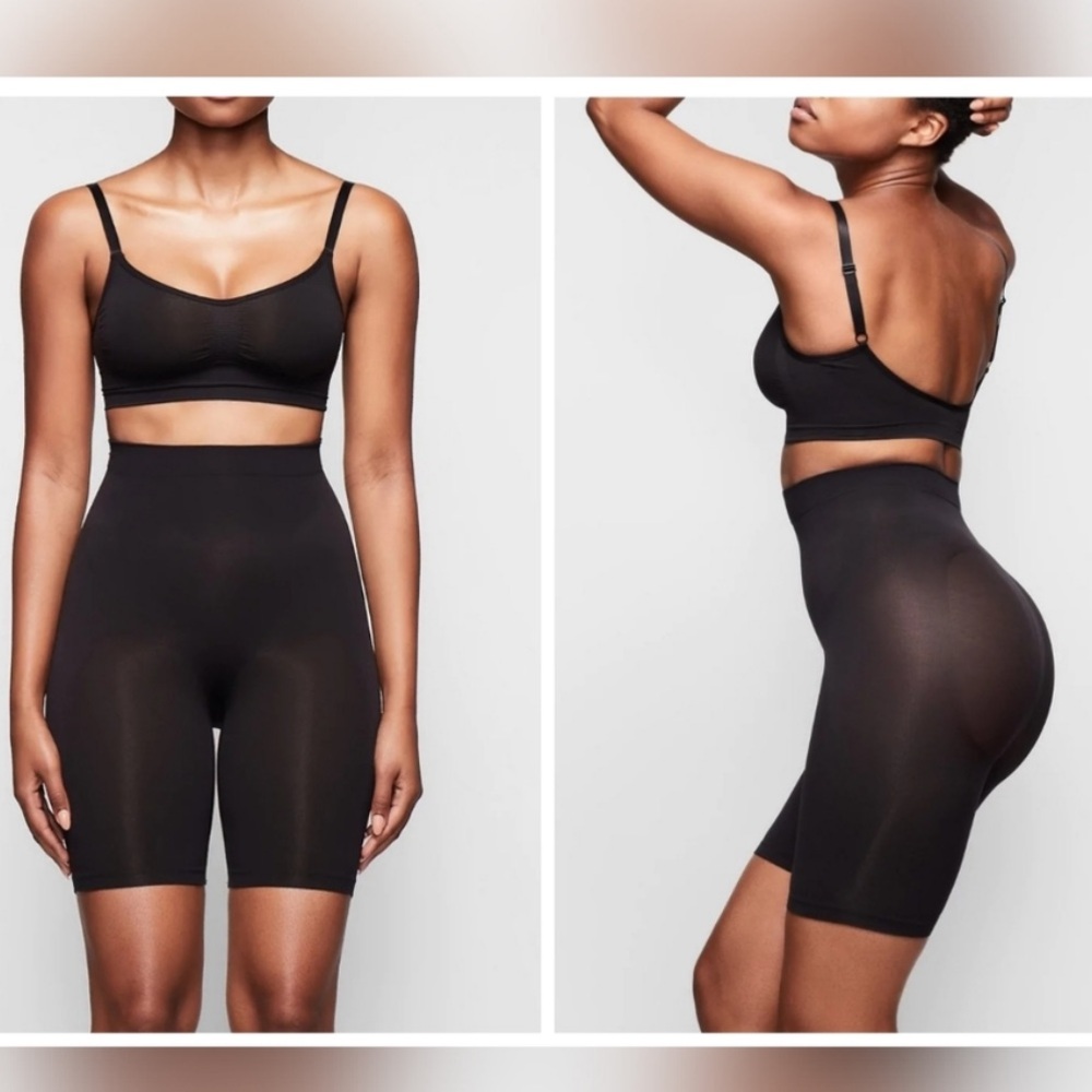 Skims‎ everyday sculpt short NWT onyx black NWT size 2X - Picture 3 of 8